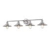 Z-Lite Casa 4 Light Vanity, Brushed Nickel 613-4V-BN